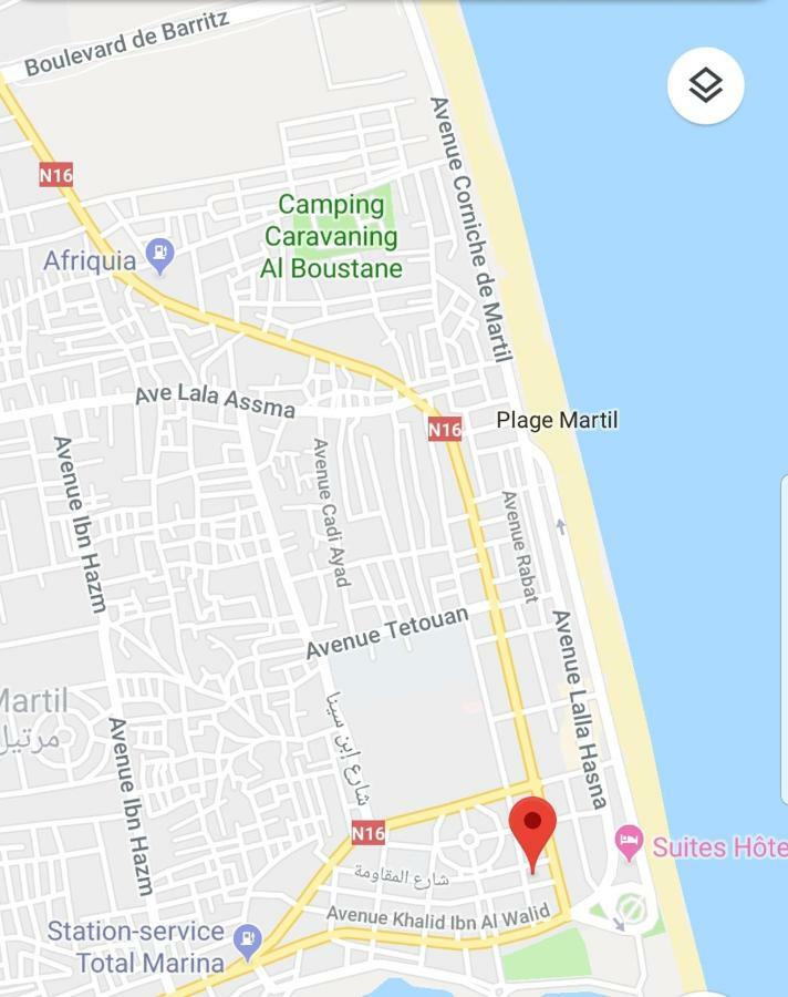 Résidence EL AMAL Martil Exterior foto